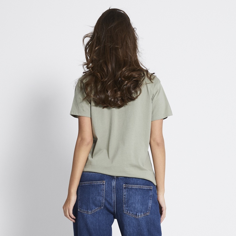 Basic tee "Bea" Light Army Green